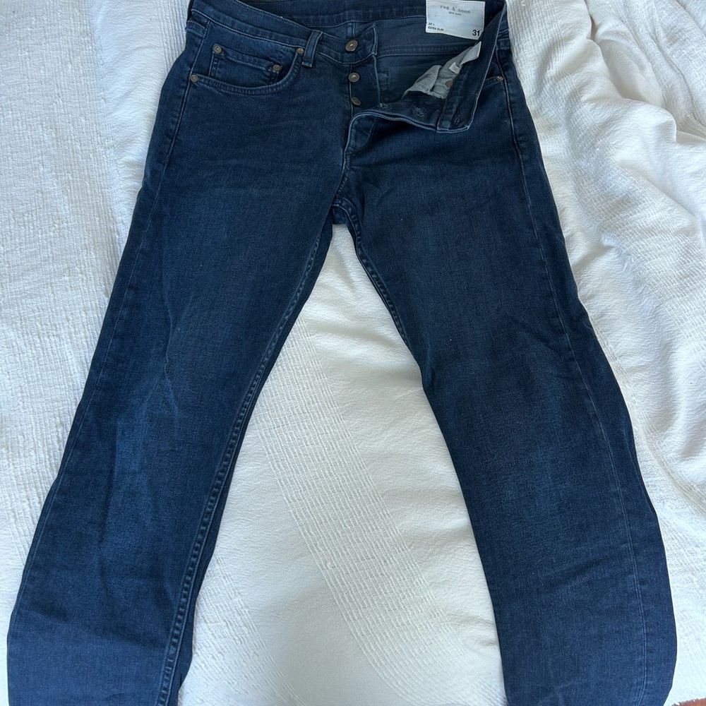 Rag & Bone Slim Fit Jeans